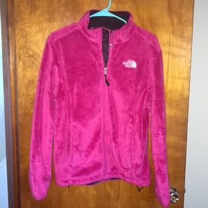 The North Face fuzzy fleece